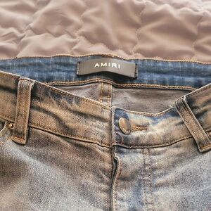 Amiri Blue Denim Jeans